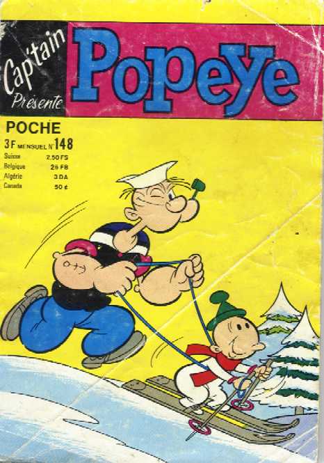 Une Couverture de la Série Cap'tain Popeye